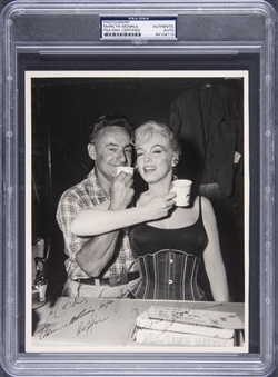 Marilyn Monroe Signed 8 x 10 "There Is Nothing Like Your Coffee" Photograph (PSA/DNA)